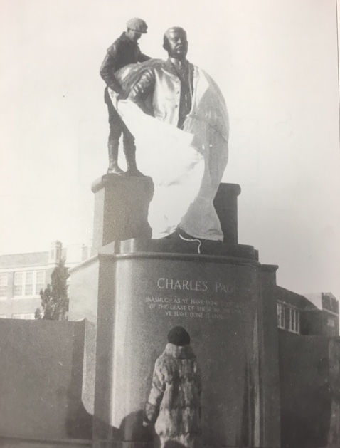 Page Memorial Statue