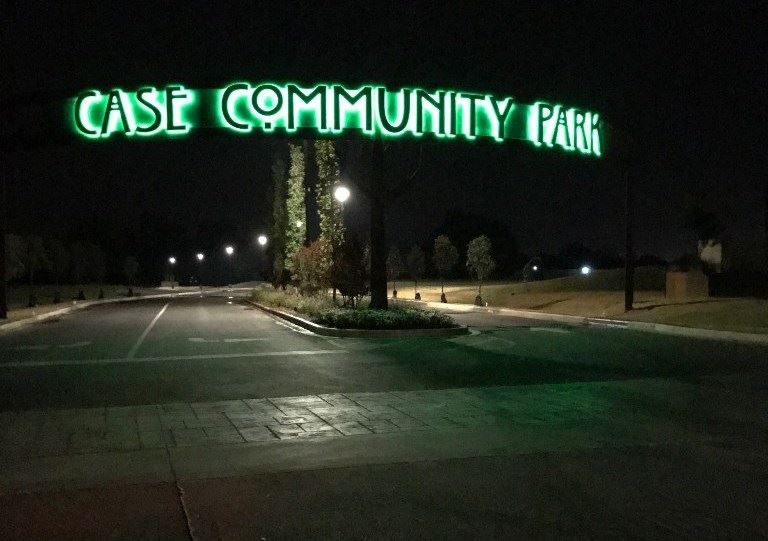 Case Park Entrance